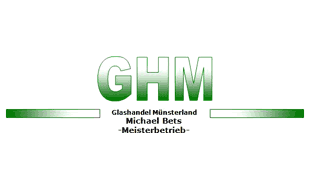 Logo - GHM Glashandel Münsterland
